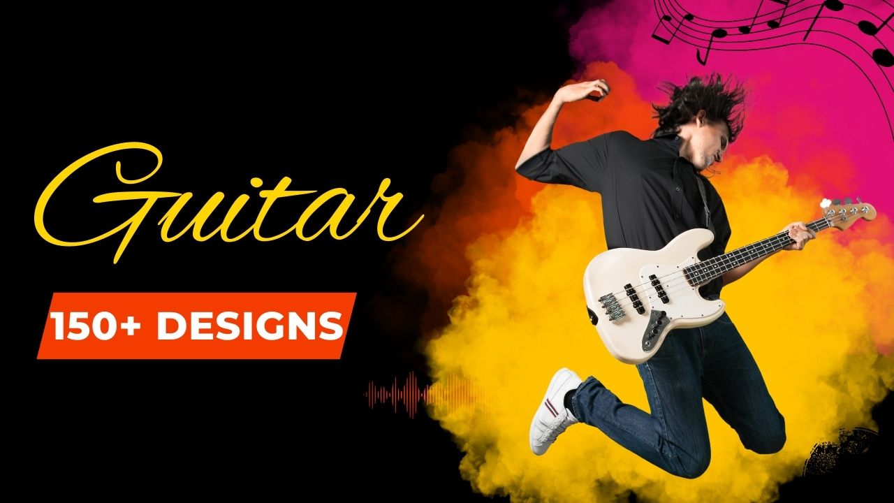 Colourful Music Guitar Collection